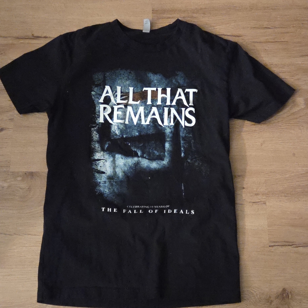 All That Remains Black Graphic Band T-Shirt